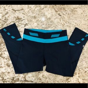 lululemon athletica Blue Capri Tights